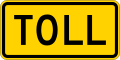 osmwiki:File:Toll plate yellow.svg