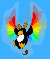 Tux-Gnu fantasy creature