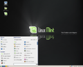 English: GNOME. Español: Linux Mint 4.0, GNOME