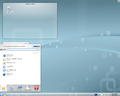 Kubuntu 10.04 - default desktop appearance on startup