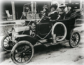 Madam C.J. Walker in an early automobile.