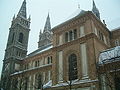 Pfarrkirche Breitenfeld Vienna winter capture