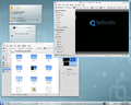 Kubuntu 10.04 - image viewer Gwenview and file manager Dolphin