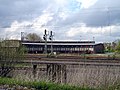 Deutsch: Der alte Ringlokschuppen in Gelsenkirchen-Bismarck, ehemals Heimat der 44er, April 2006. English: The old roundhouse in Gelsenkirchen-Bismarck, Germany.